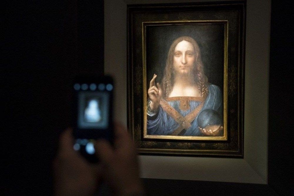 Dünyanın en pahalı tablosu olan Leonardo da Vinci’nin
Salvator Mundi’si NFT olarak satışta - 7