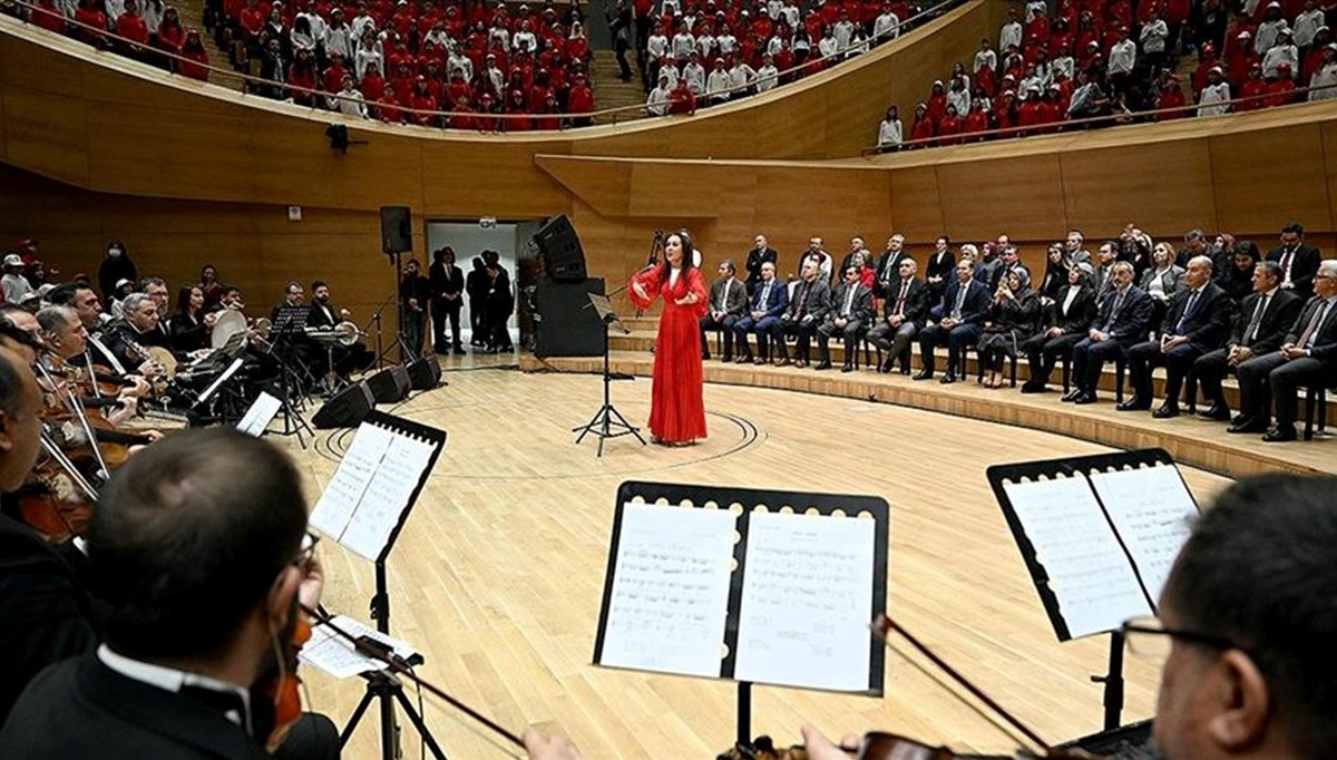 Milli Eğitim Bakanlığı Türk Müziği Çocuk Korosu'ndan Ankara'da konser