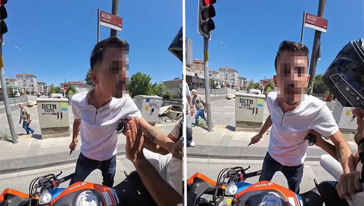 Trafikte dehşet saçtı! Trafikte dehşet saçtı!