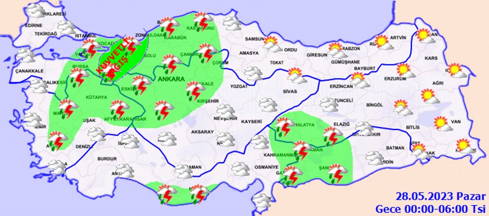 Seçim günü hava nasıl olacak? (Meteorolojiden 5 günlük rapor) - 8