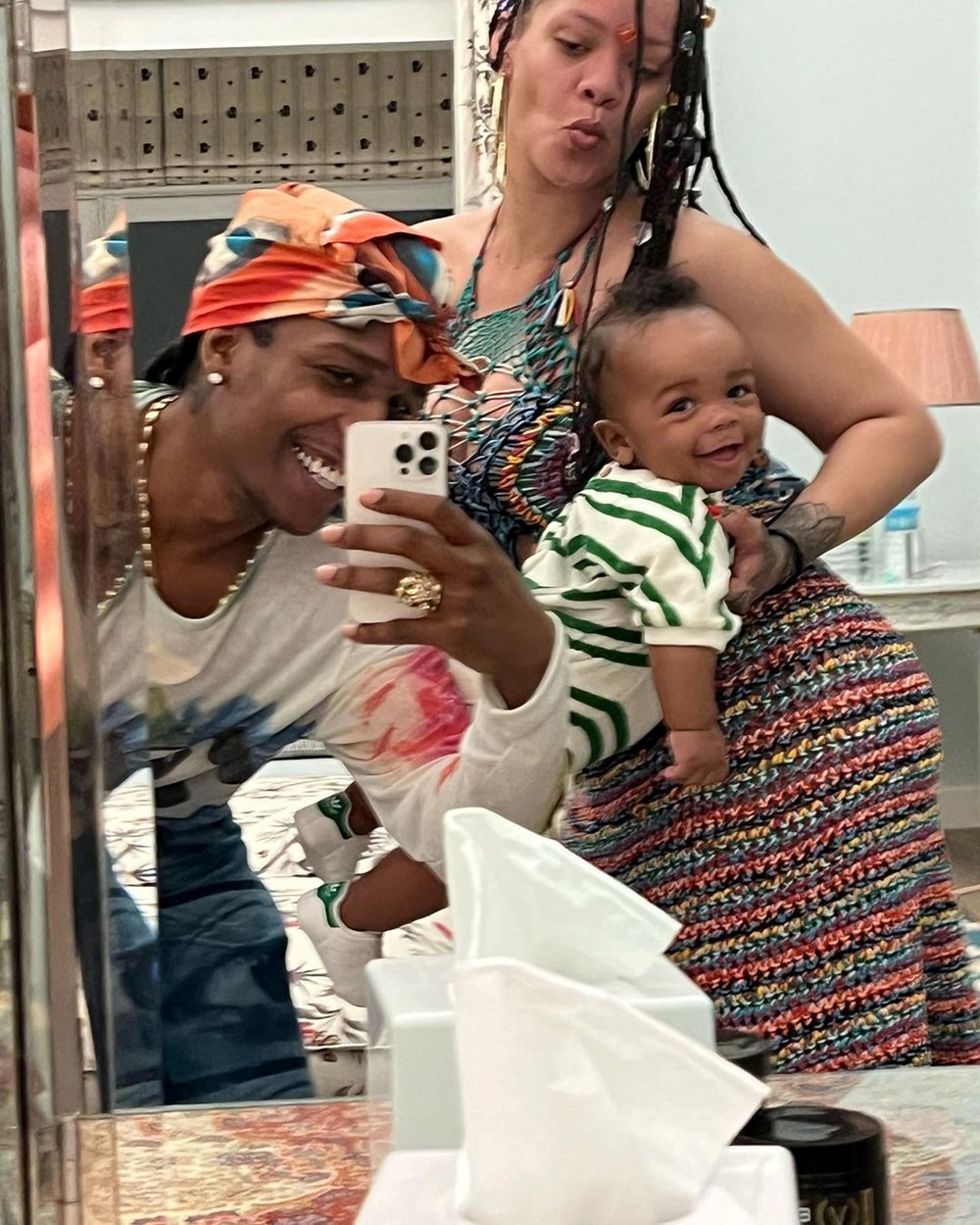 ASAP Rocky'den Rihanna'ya: En iyi eserimiz çocuklarımız - 5