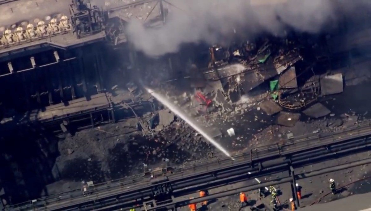 ABD'de fabrikada patlama