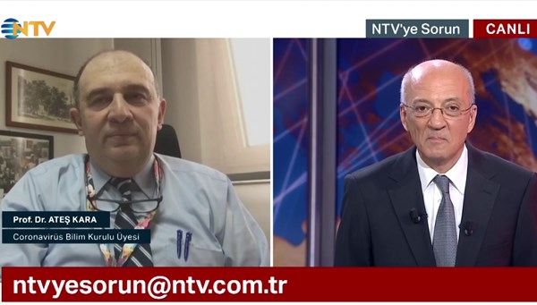 NTV'ye Sorun 21 Mayıs 2020 (Konuk: Prof. Dr. Ateş Kara)