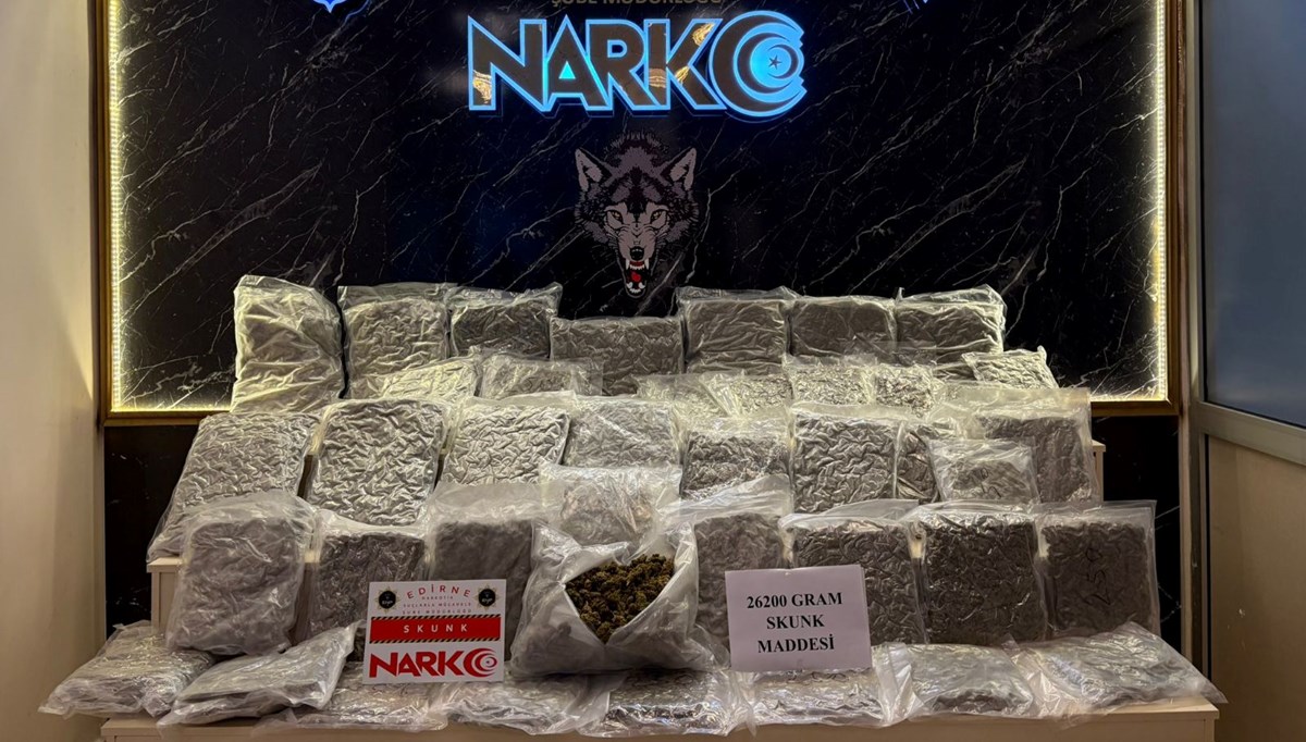 Kapıkule Sınır Kapısı'nda uyuşturucu bulundu