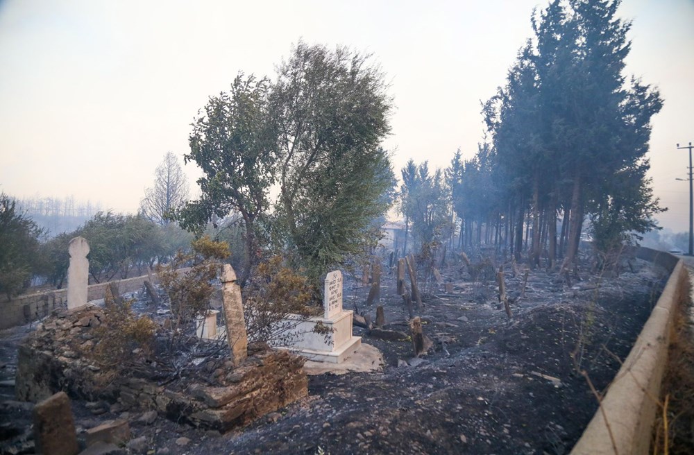 Manavgat'taki yangın evleri kül etti - 10