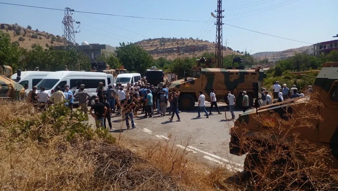 Mardin’de elektrik sayacı gerginliği