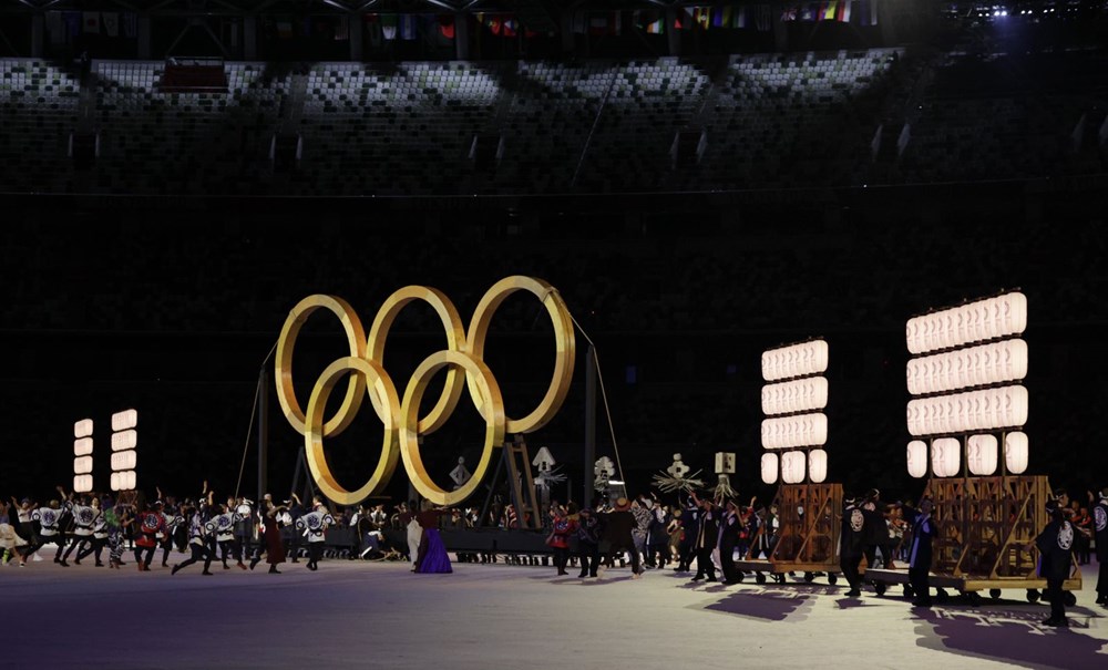 2020 Tokyo Olimpiyatları görkemli açılış töreniyle başladı - 63
