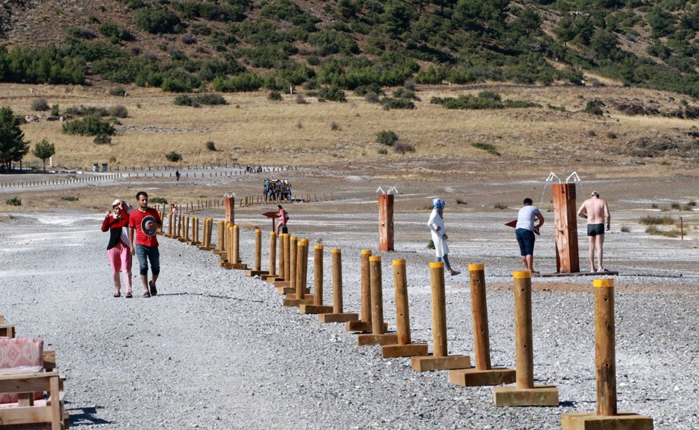 Salda Gölü�nün �Beyaz Adalar�ı son ziyaretçilerini ağırladı NTV