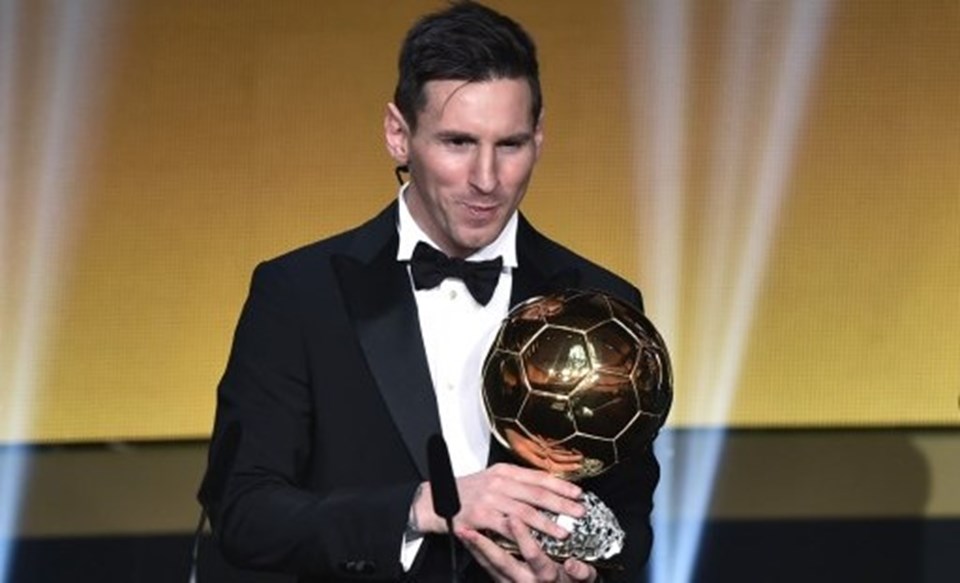2015 FIFA Altın Top Ödülü 5. kez Messi'nin oldu - 1