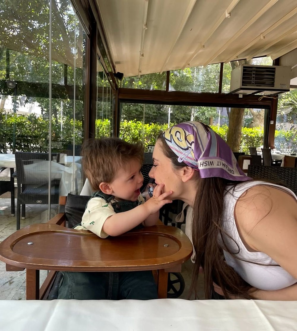 Fulya Zenginer'in oğlu Milan 3 yaşında: Benim güzel huylum iyi ki doğdun - 4