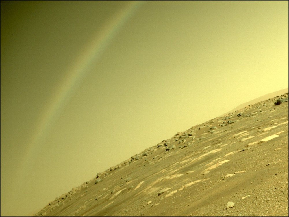Ingenuity gönderdi: Mars'ta havadan çekilen ilk renkli fotoğraflar - 7