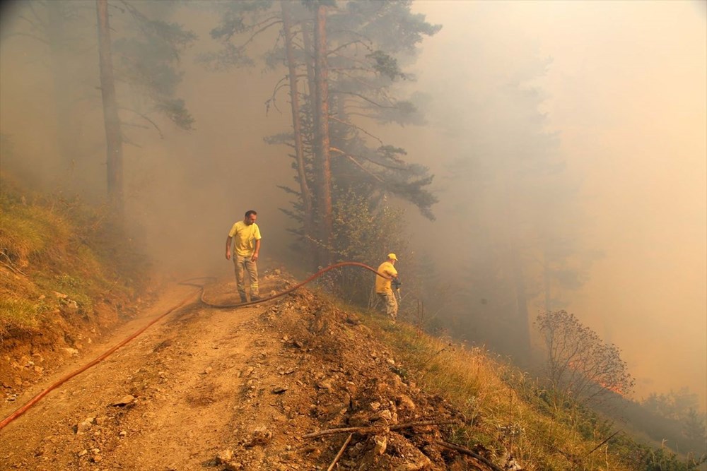 Kastamonu'daki yangın 4 gündür söndürülemiyor - 3