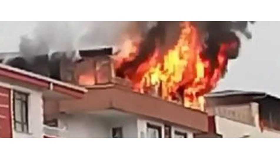 Ankara'da korkutan yangın