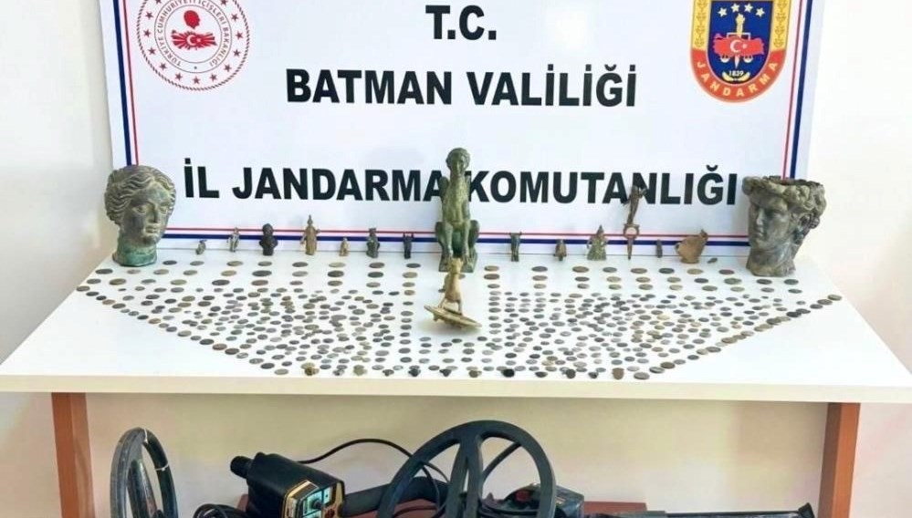 Batman'da tarihi eser operasyonu