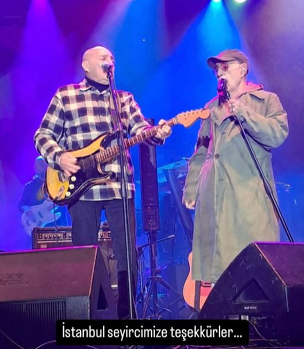 Mazhar Alanson vefat eden kızının ardından ilk kez sahneye çıktı