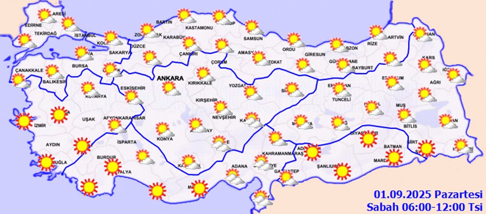 Meteoroloji bildirdi: İstanbul dahil 9 ile sağanak yağış geliyor - 3