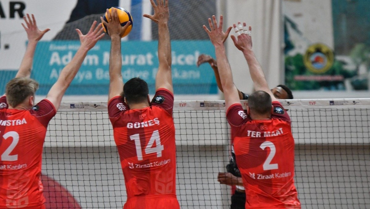 Efeler Ligi: Alanya Belediyespor: 0 - Ziraat Bankkart: 3 Efeler Ligi: Alanya Belediyespor: 0 - Ziraat Bankkart: 3