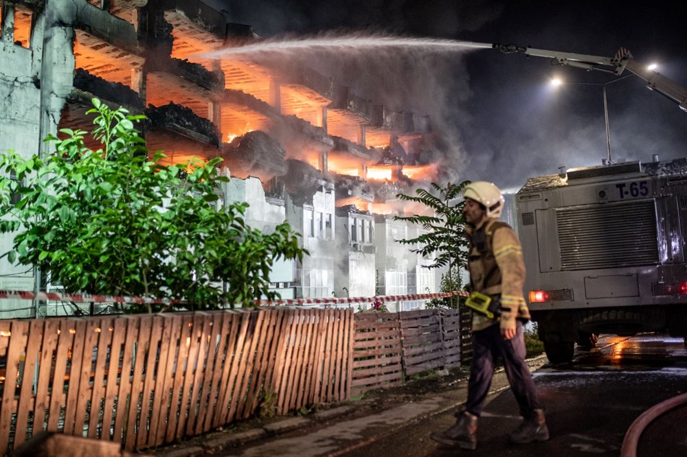Başakşehir İkitelli Organize Sanayi Bölgesi'nde yangın - 14