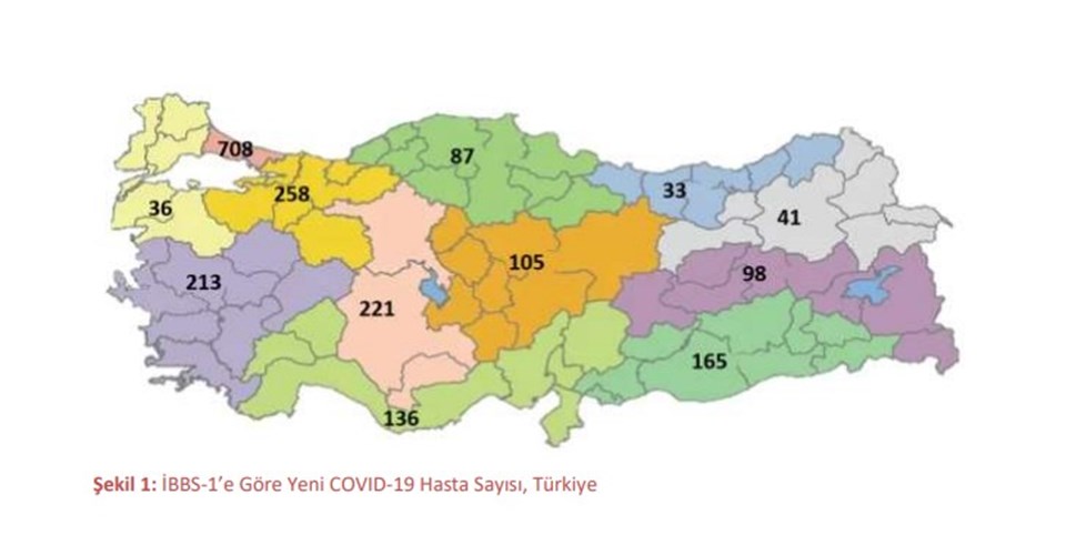 Sağlık Bakanlığı corona virüs raporu: 11-18 Ekim haftasında İstanbul'da 3 bin 576 yeni hasta belirlendi - 1