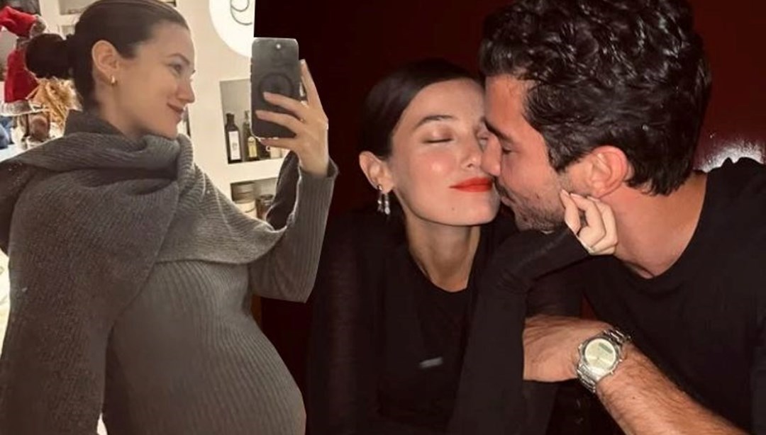 Pınar Deniz'den yeni hamilelik pozu: Canımız tatlı çekmiştir