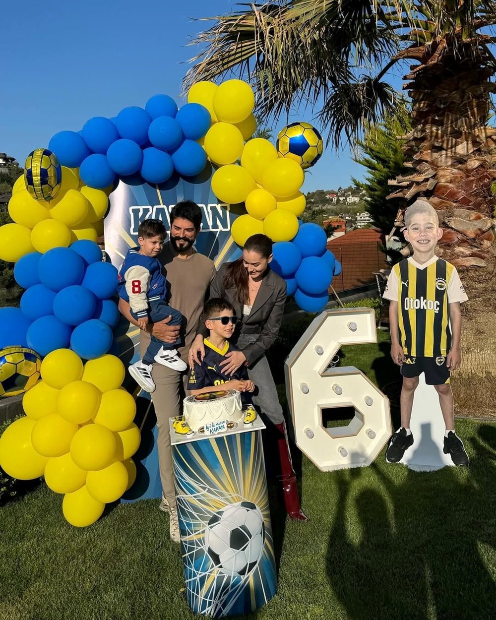 Fahriye Evcen ile Burak Özçivit'in oğlu Karan 6 yaşında: İyi ki doğdun kıymetlim - 6