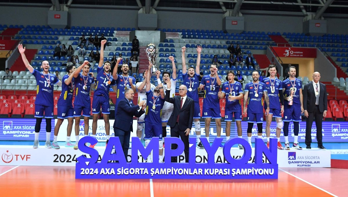 Arkas Spor filede Efeler Ligi'nden çekiliyor Arkas Spor filede Efeler Ligi'nden çekiliyor