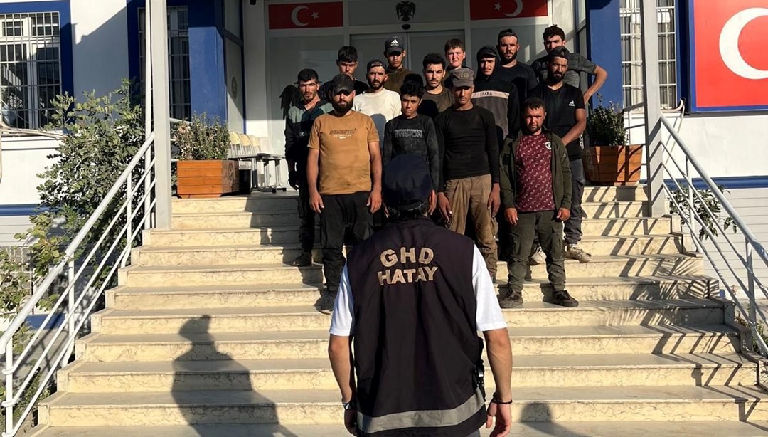 Hatay'da düzensiz göçmenler yakalandı
