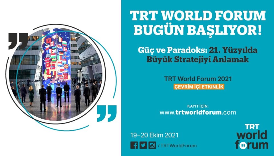 TRT World Forum 2021 bugün başlıyor - 1