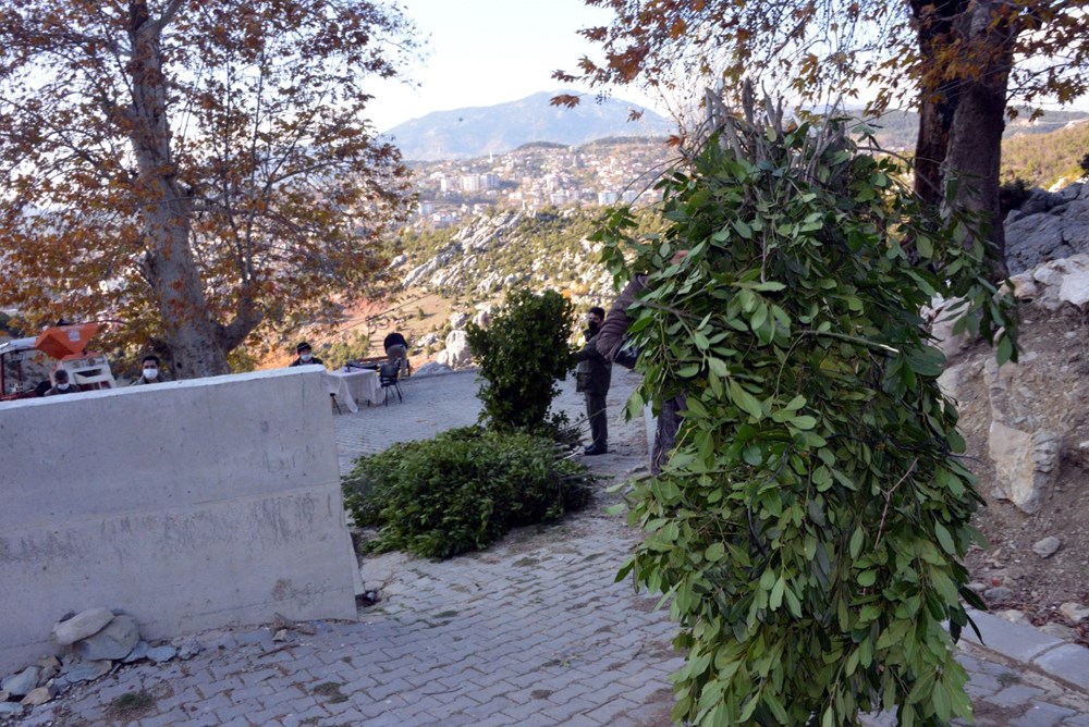 Dağlardan topladıkları defneden günlük 500 lira kazanıyorlar - 8