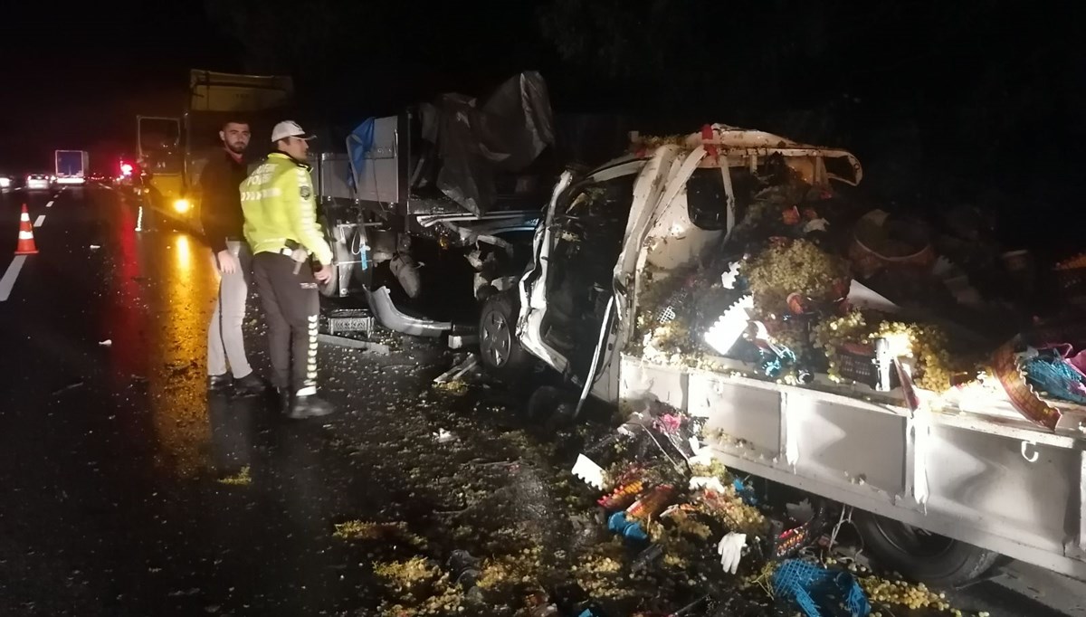 Anadolu Otoyolu'nda trafik kazası