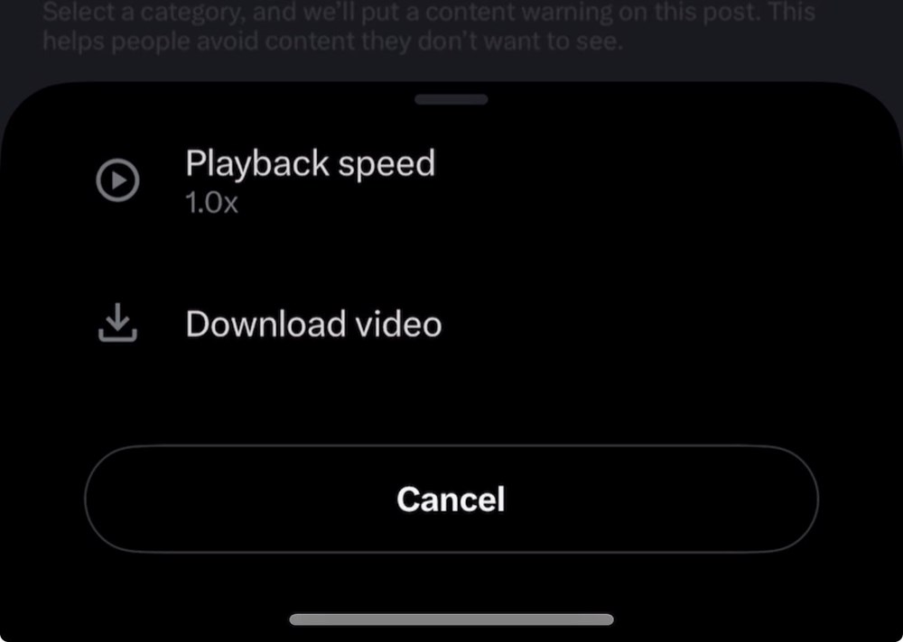 X'ten yeni özellik: Video indirme özelliğini test ediyor - 2