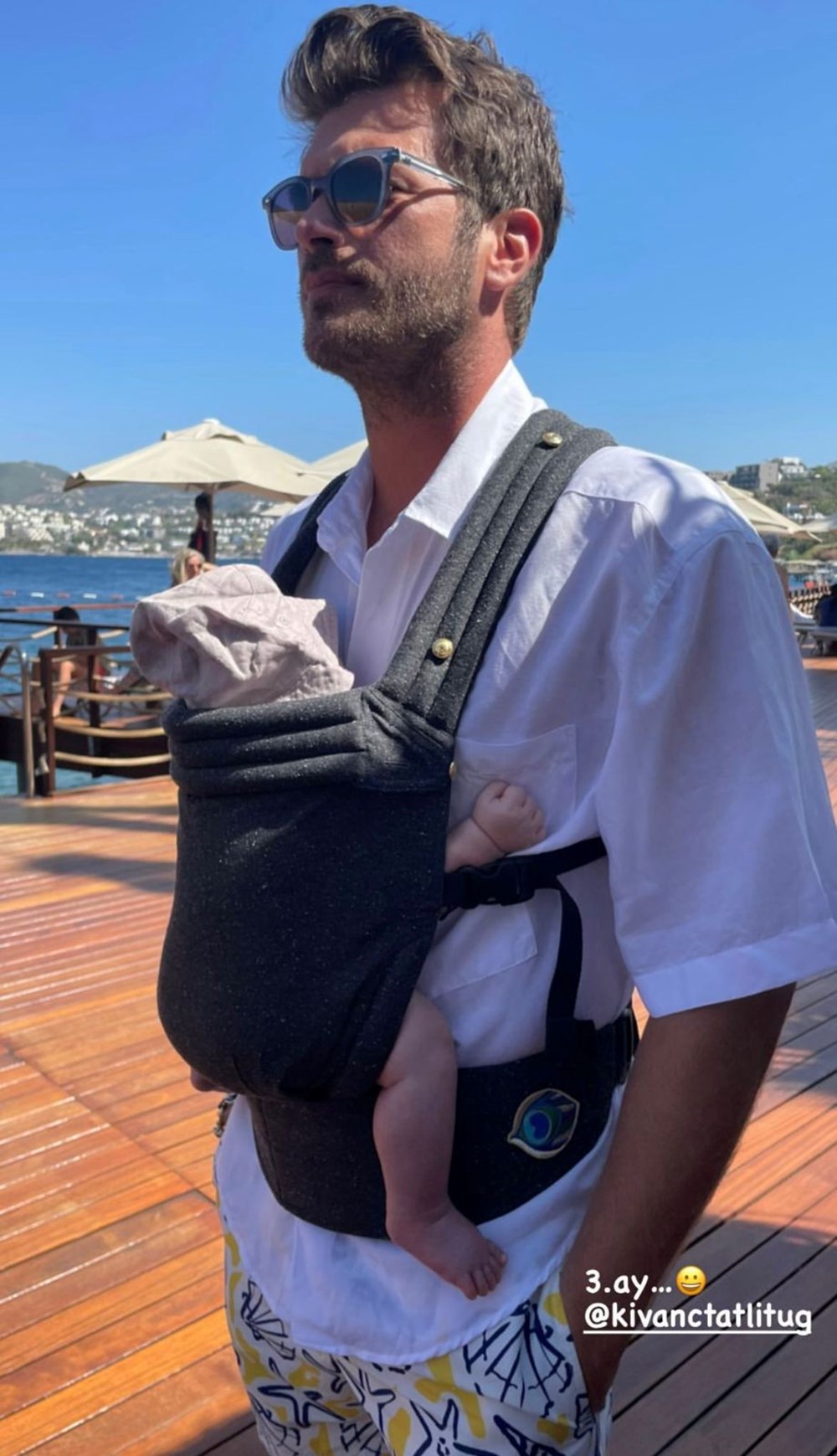 Kıvanç Tatlıtuğ oğlu Kurt Efe'yle poz verdi - 4