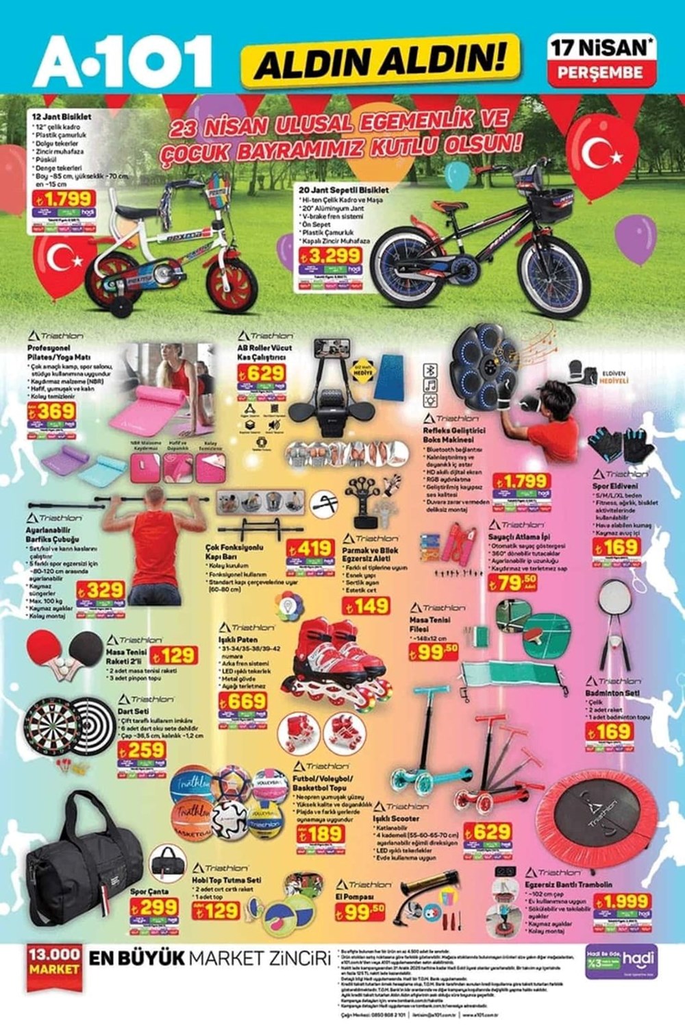 A101 Market 17 Nisan aktüel kataloğu yayımlandı: Oyuncu koltuğu-masası, Fritöz, salıncak ve kamp sandalyesi geliyor 79 IfNlQ3IysUGqaYcXl3vBXg