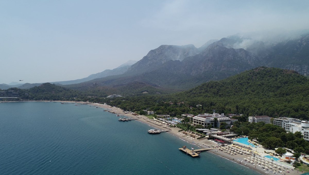 Antalya Kemer'deki orman yangını 4. gününde kontrol altına alındı