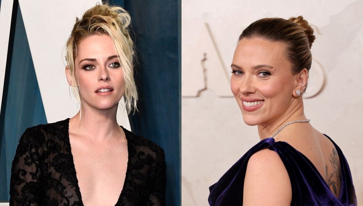 Scarlett Johansson ile Kristen Stewart Cannes'da