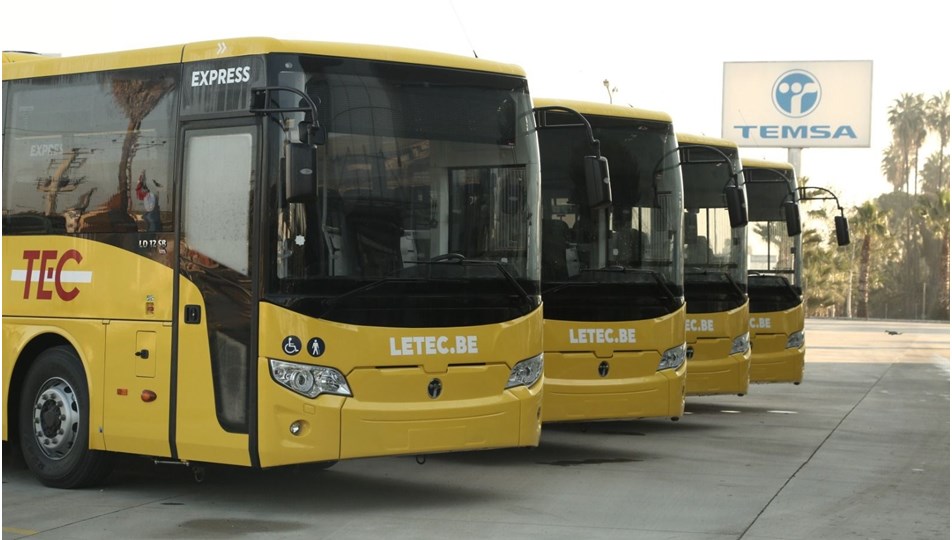 temsa dan belcika ya otobus ihracati ntv
