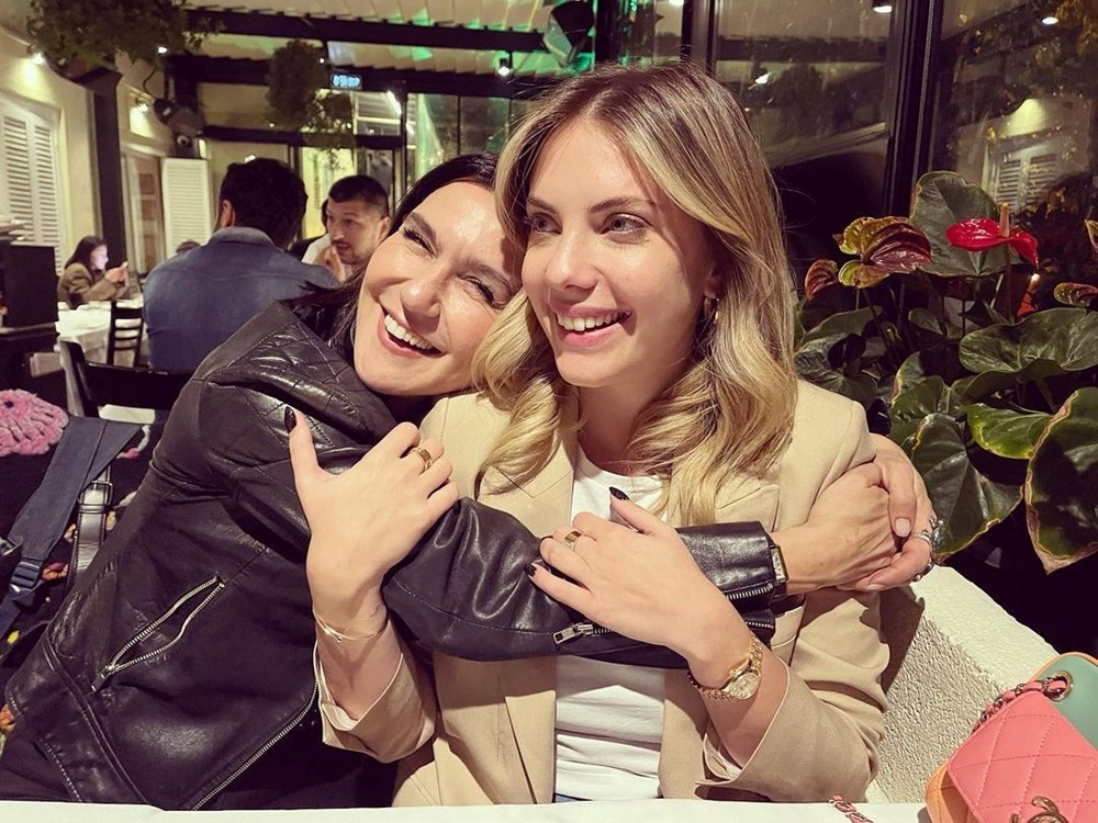 Şevval Sam'dan Eda Ece ve kızı Mina İpek'e ziyaret - 3