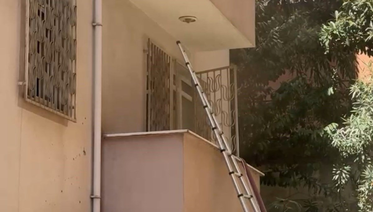 Kocaeli'de 5 katlı apartmanda yangın