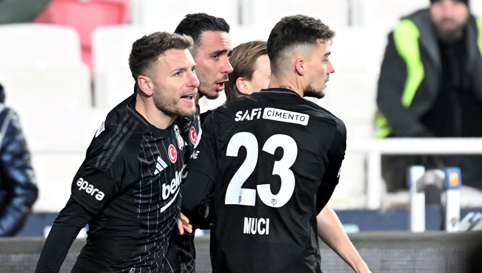 Beşiktaş, Sivasspor deplasmanından 3 puanla döndü