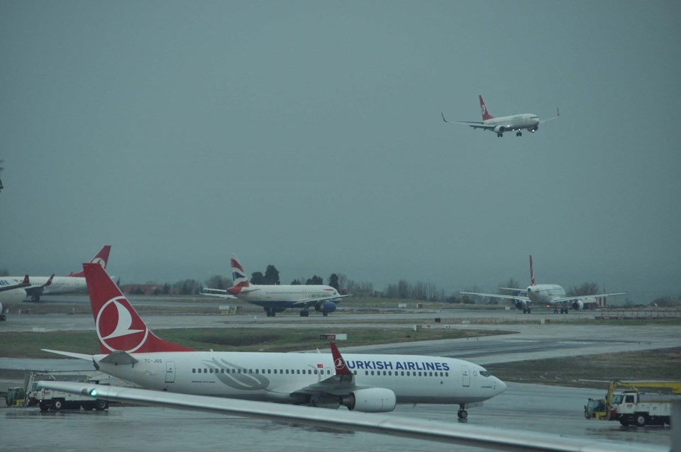 Atatürk Havalimanı'ndaki iptaller karşı meydanlardan kaynaklı - 1