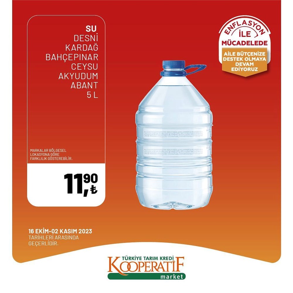 İNDİRİM BUGÜN BAŞLADI! Tarım Kredi Kooperatifi Market İndirim Kataloğu | Siirt Olay Haber Tarım Kredi Kooperatif Market ekim ayına özel yeni indirimli ürünler listesi: Yüzde 50 indirim bugün başlıyor (16 Ekim-2 Kasım 2023 Tarım Kredi Market indirimleri) - 24