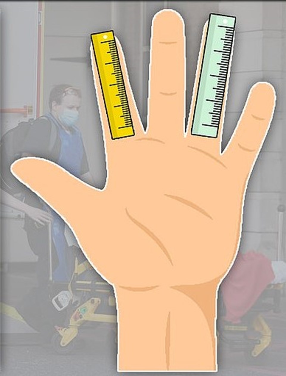 Yüzük parmağı uzun olan erkeklerin Covid-19’dan ölme riski daha düşük - 2