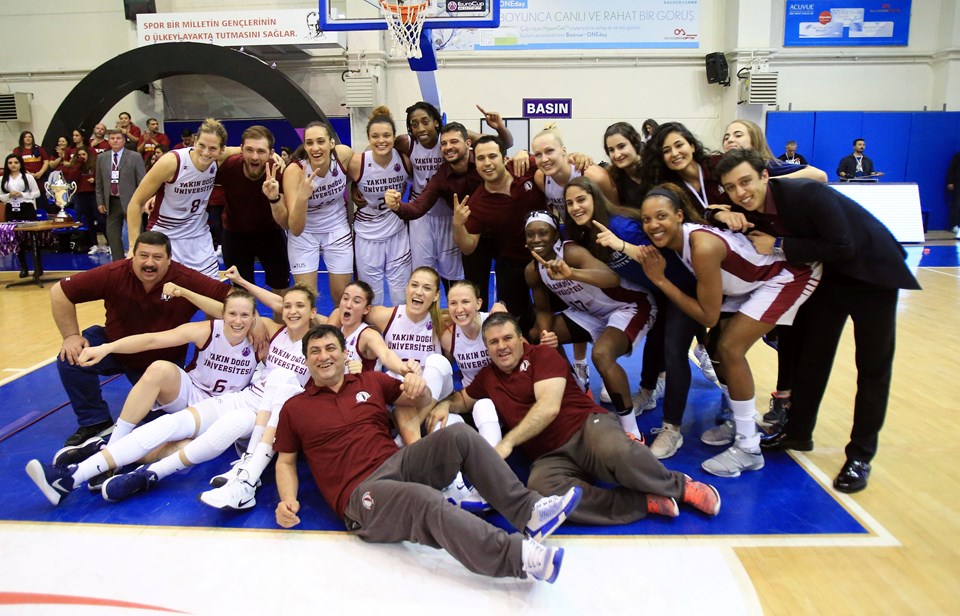 Kadınlar Eurocup şampiyonu Yakın Doğu Üniversitesi oldu! - 1
