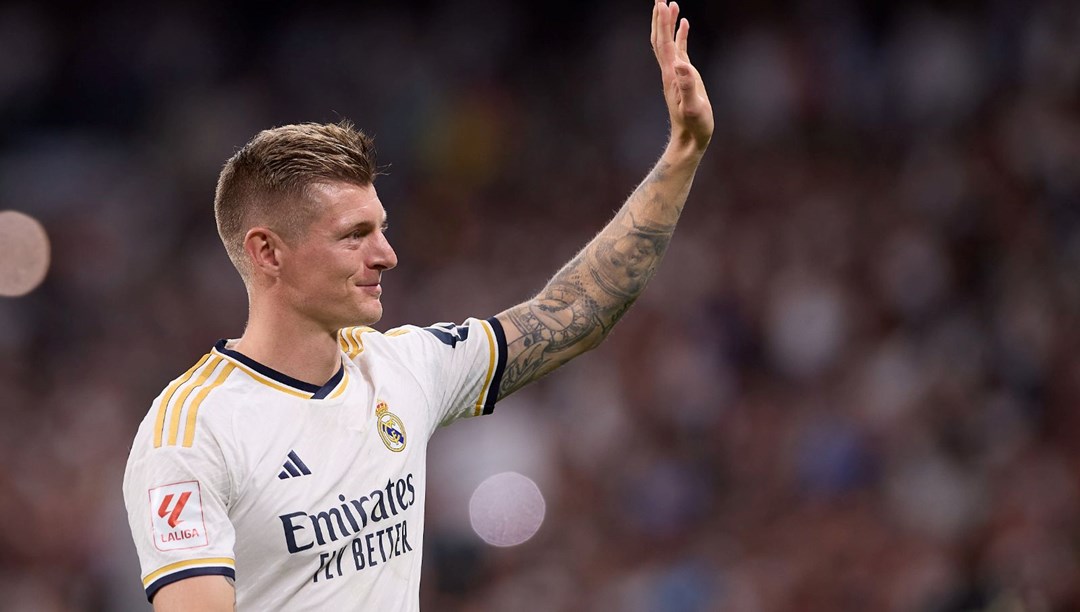 Real Madrid'de Toni Kroos veda etti