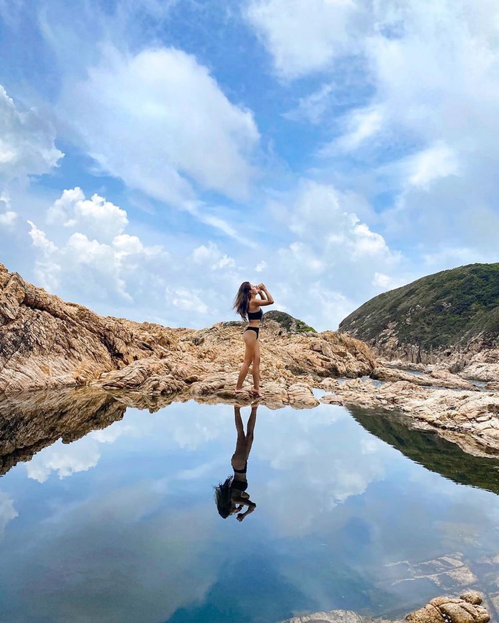 Selfie çekmek için kayalıklara çıkan fenomen uçurumdan düşerek öldü (Sofia Cheung fotoğrafları) - 27