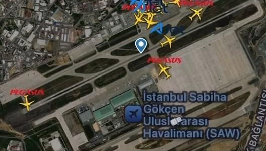 Sabiha Gökçen'de korku dolu anlar