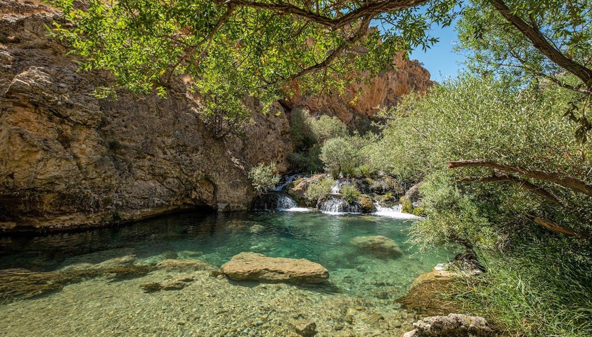 Şuğul Kanyonu'nda sonbahar güzelliği