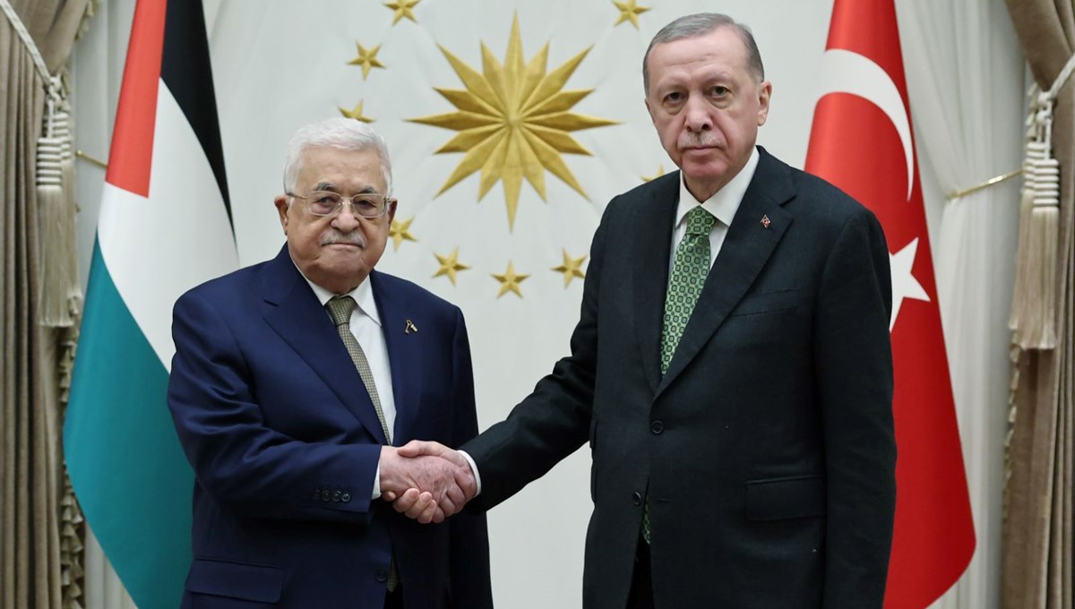 Erdoğan-Abbas görüşmesi | Cumhurbaşkanı Erdoğan: Asrın en büyük barbarlıklarından birine şahit oluyoruz