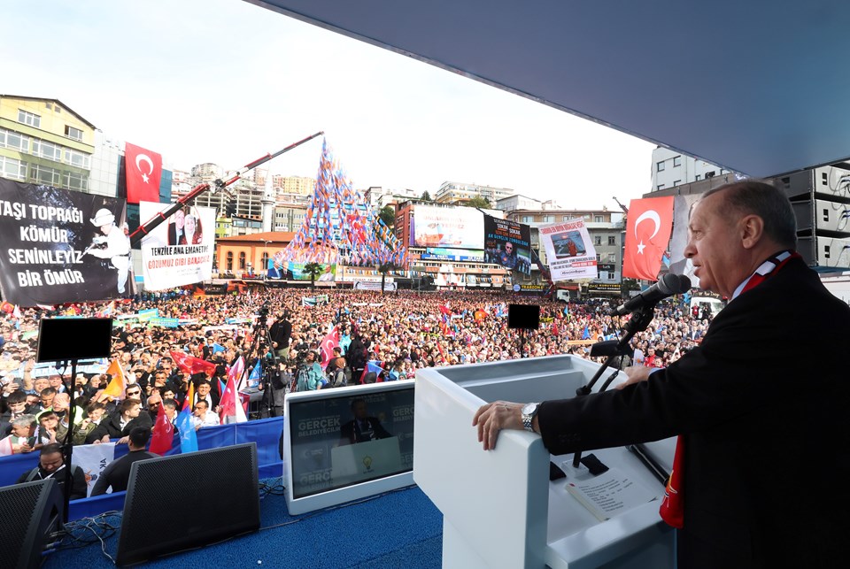 Yerel seçime 49 gün kaldı | Cumhurbaşkanı Erdoğan ilk mitingini Zonguldak’ta yaptı: “En önemli hedef enerjide tam bağımsızlık” - 2