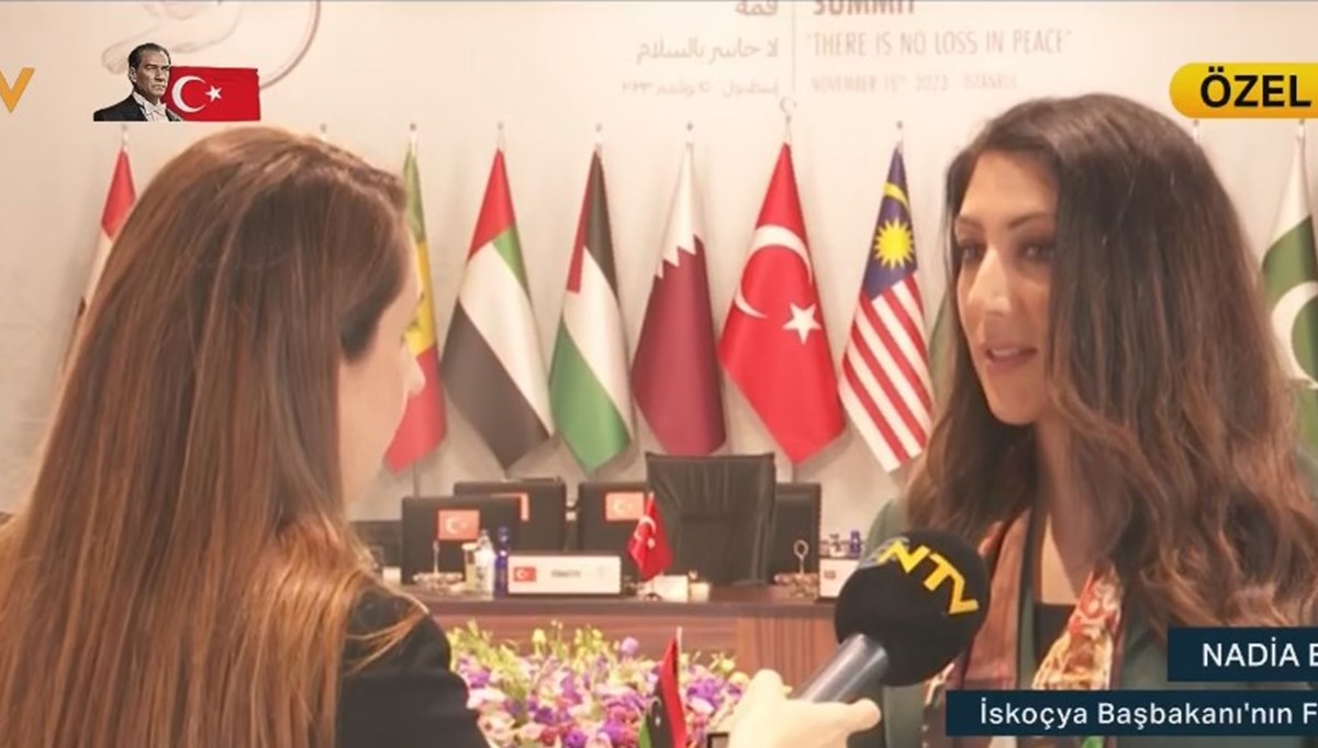 İskoçya Başbakanı'nın Filistinli eşi, NTV'ye Gazze trajedisini anlattı İskoçya Başbakanı'nın Filistinli eşi, NTV'ye Gazze trajedisini anlattı